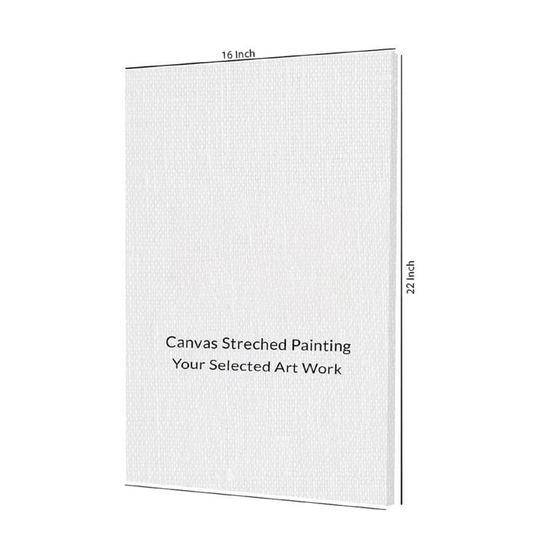 Flowery Maiden Wall Painting media 10