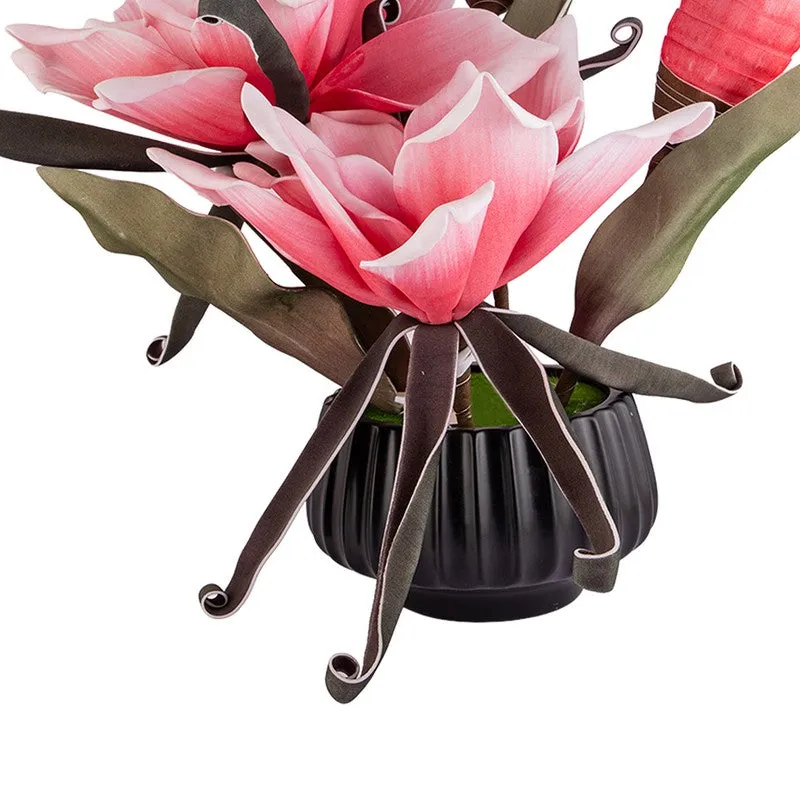 AarviDecor Blush Petal Foam Artificial Flowers media 6