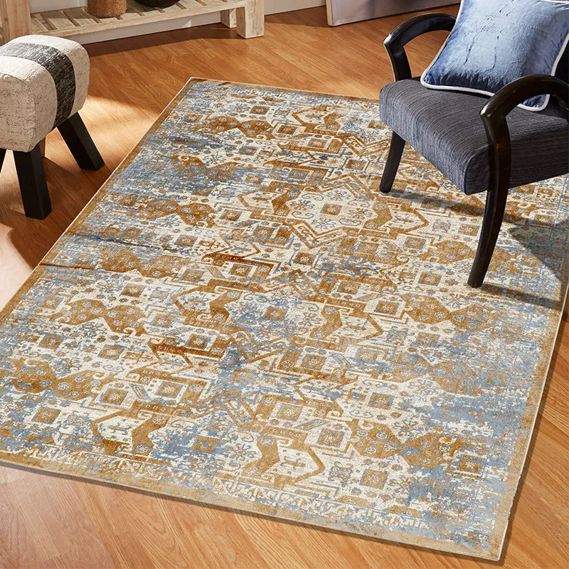 Sterlin Non-Anti Skid Carpet - Beige & Light Brown media 3
