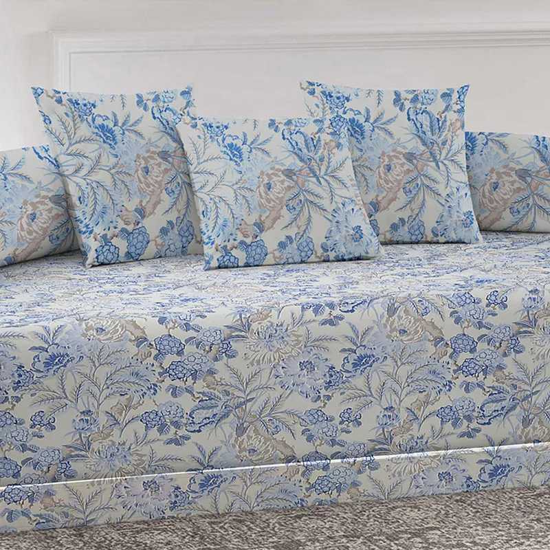 Drapish Diwan Set - Six Piece Set media 3
