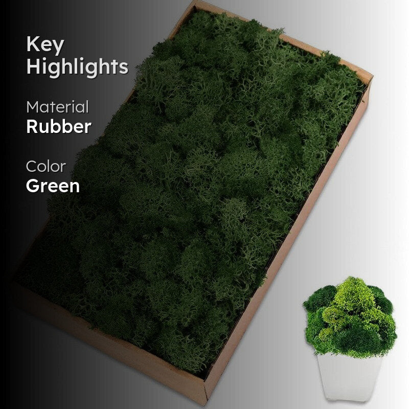Vibrant Artificial Moss Bunch media 2