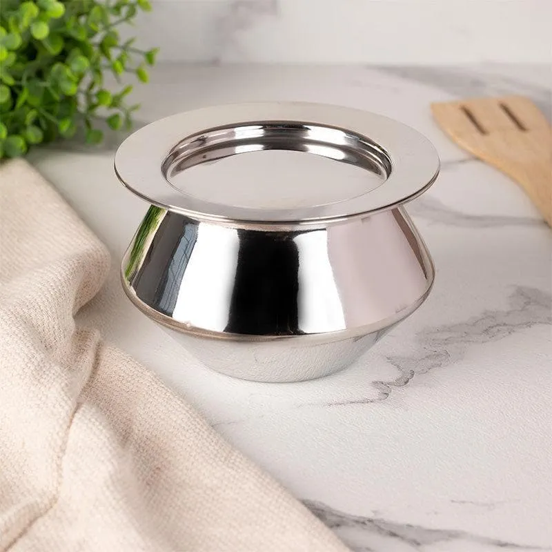 Dritha Handi With Lid - 610 mL / 5 Inches media 1