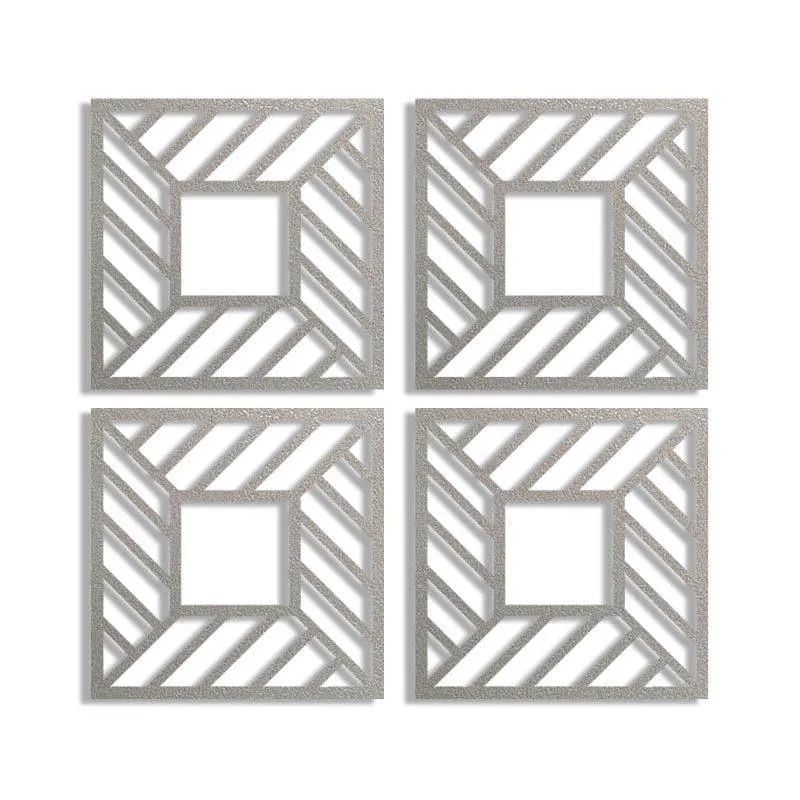 Rictor MDF Wall Accent - Set of Four media 3