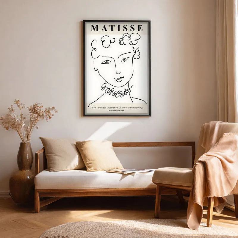 Artistic Soul Canvas Wall Painting With Black Frame media 1