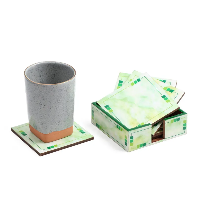 Moss Muse Coaster - Seven Piece Set media 4