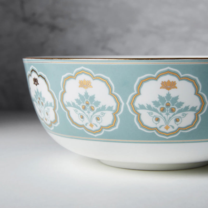 India Circus Rococo Bone China Serving Bowl - 500 mL media 4