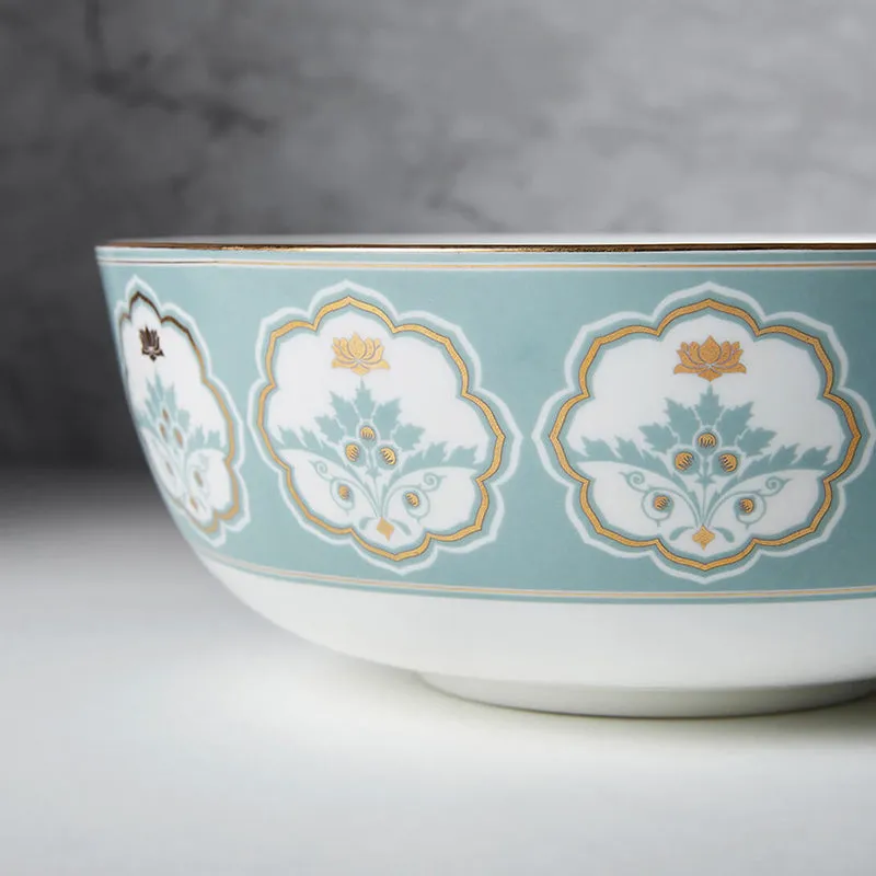 India Circus Rococo Bone China Serving Bowl - 500 mL media 4