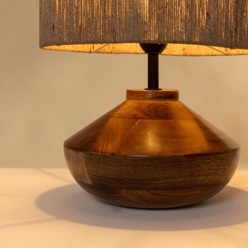 Fig Living Faith Jute Table Lamp - Brown media 4