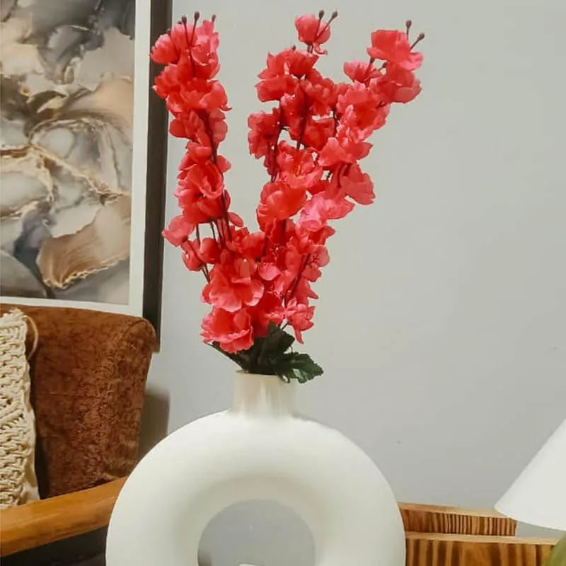Faux Cherry Blossom Plastic Floral Stick - Georgia media 3