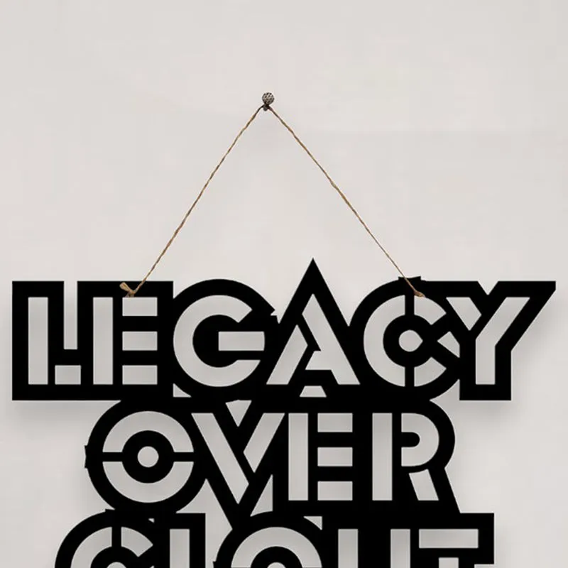 Legacy Over Clout Mild Steel Wall Accent media 4