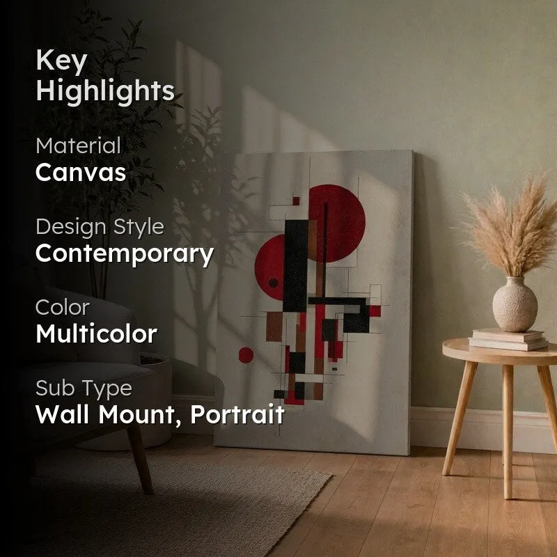 Form & Frame Abstract Canvas Wall Art media 2