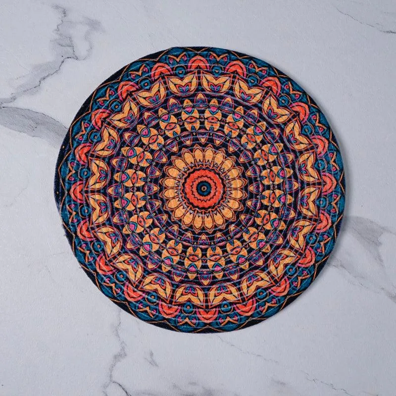 Mandala Heritage Jute Table Mat - Set Of Two media 3