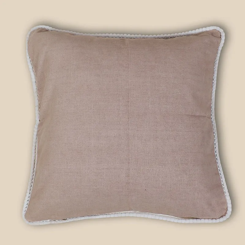 Swayam Zari Printed Cushion Cover - Set of Two media 4