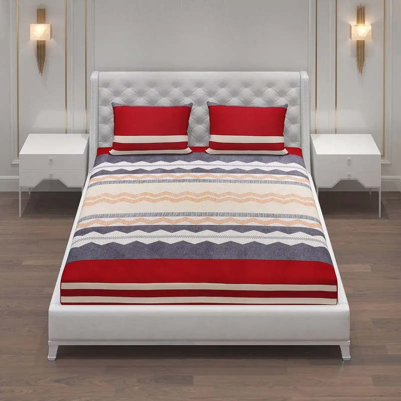 Monte Carlo Color Stripes Bedsheet - 120 GSM media 4