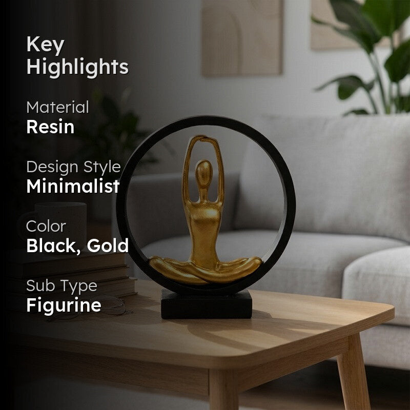 Meditative Grace Yoga Showpiece media 2