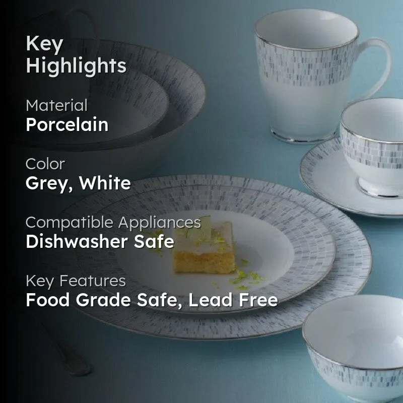 Noritake Celestine Court Dinner Set - Thirty Seven Piece Set media 2