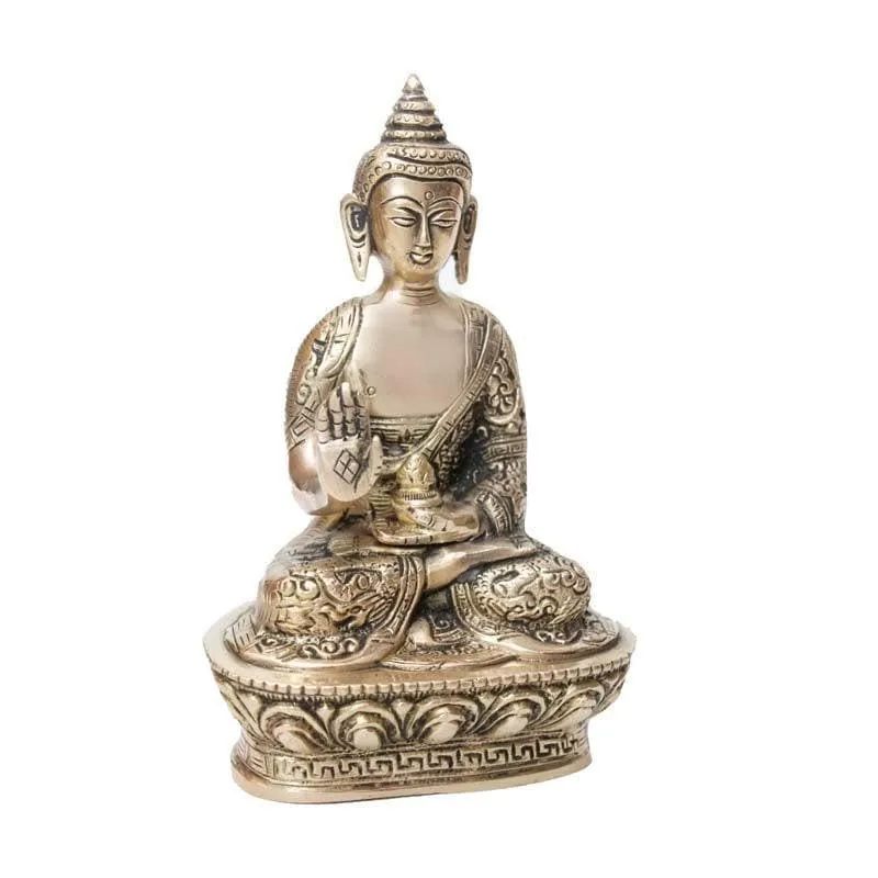 Buddha In Mudra Statue media 4