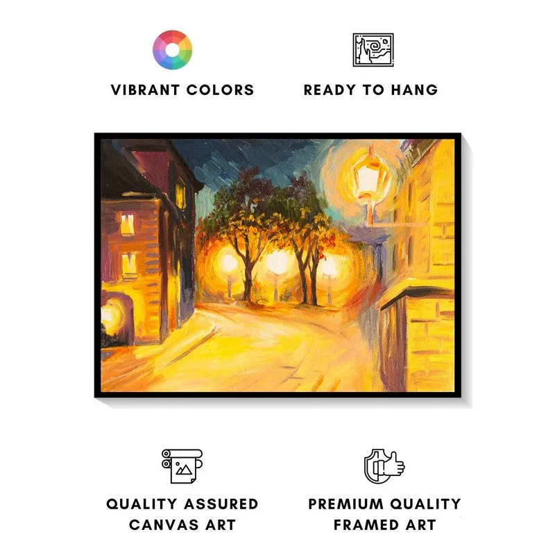 The Days Of Autumn Wall Painting - Black Frame media 5