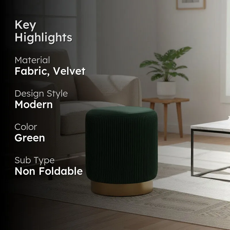 Lunaro Cushiq Ottoman - Green media 2