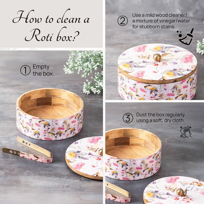 McPretty Roti Box - Floral media 3