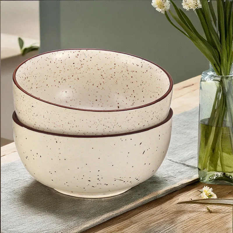 Speckled Terra Serving Bowl (1000 mL) - Set Of Two media 1