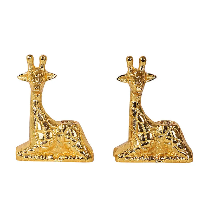 Giraffe Tea Light Holder - Set Of Two media 3