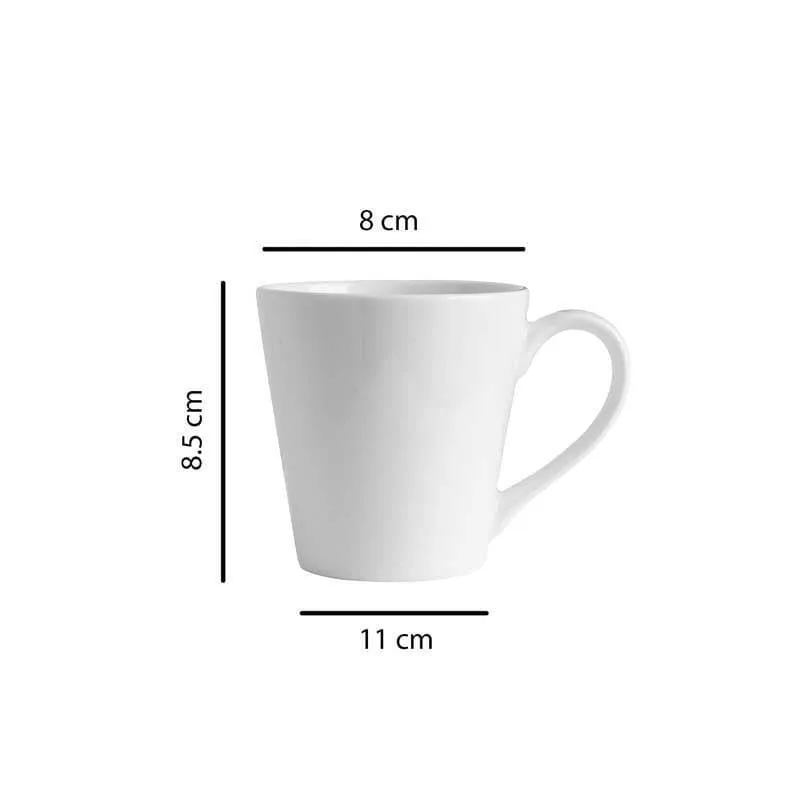 Pure Porcelain Coffee Mug (290 mL) - Two Piece Set media 7