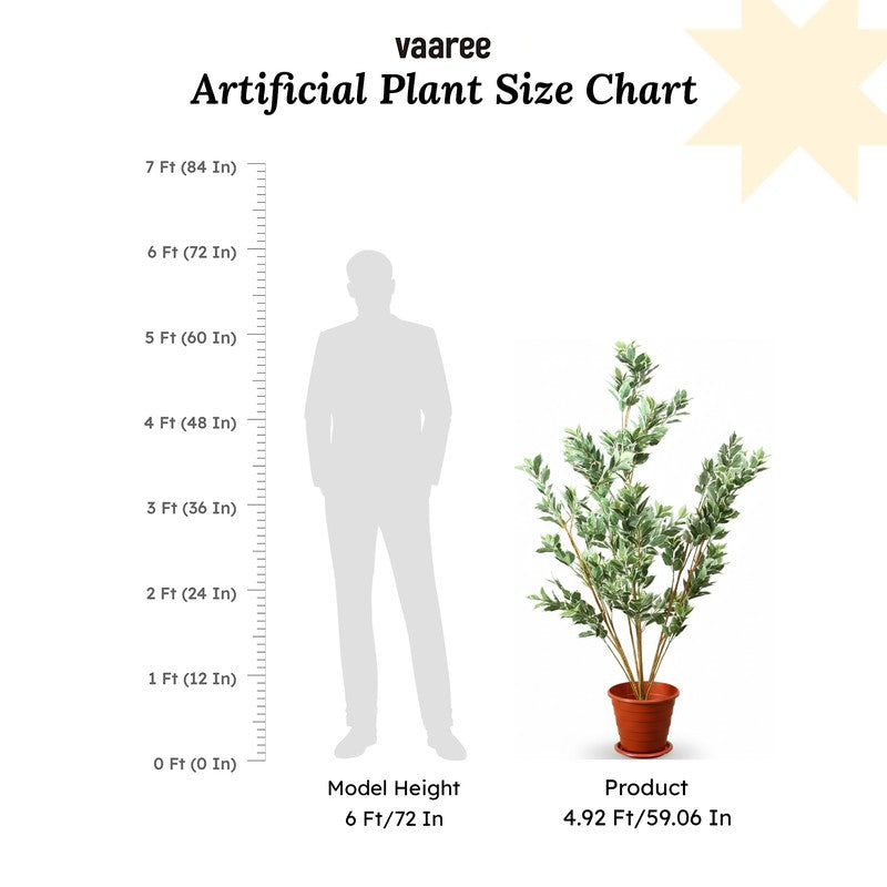 EverBloom Artificial Plant Without Pot - 4.9 Feet media 6