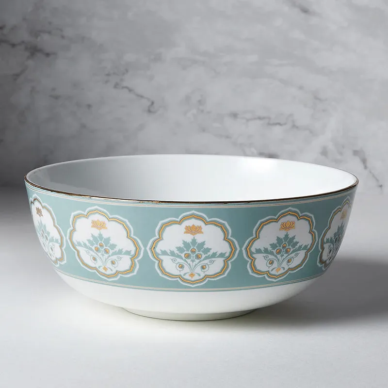 India Circus Rococo Bone China Serving Bowl - 500 mL media 3