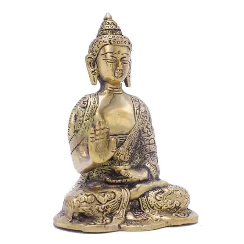 Composed Buddha Statue media 5