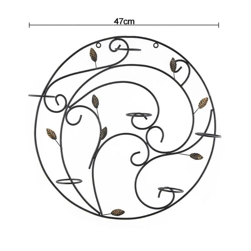 Spiral Twig Candle Holder - Green media 3