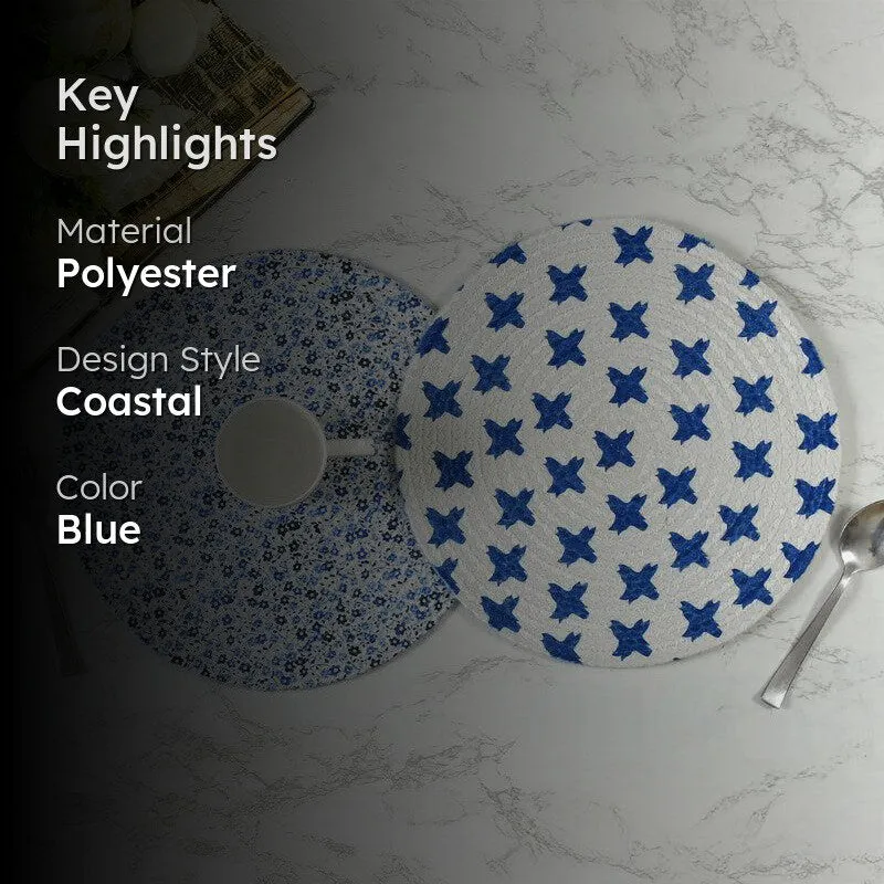 Cosmos Round Placemat - Set Of Two media 2