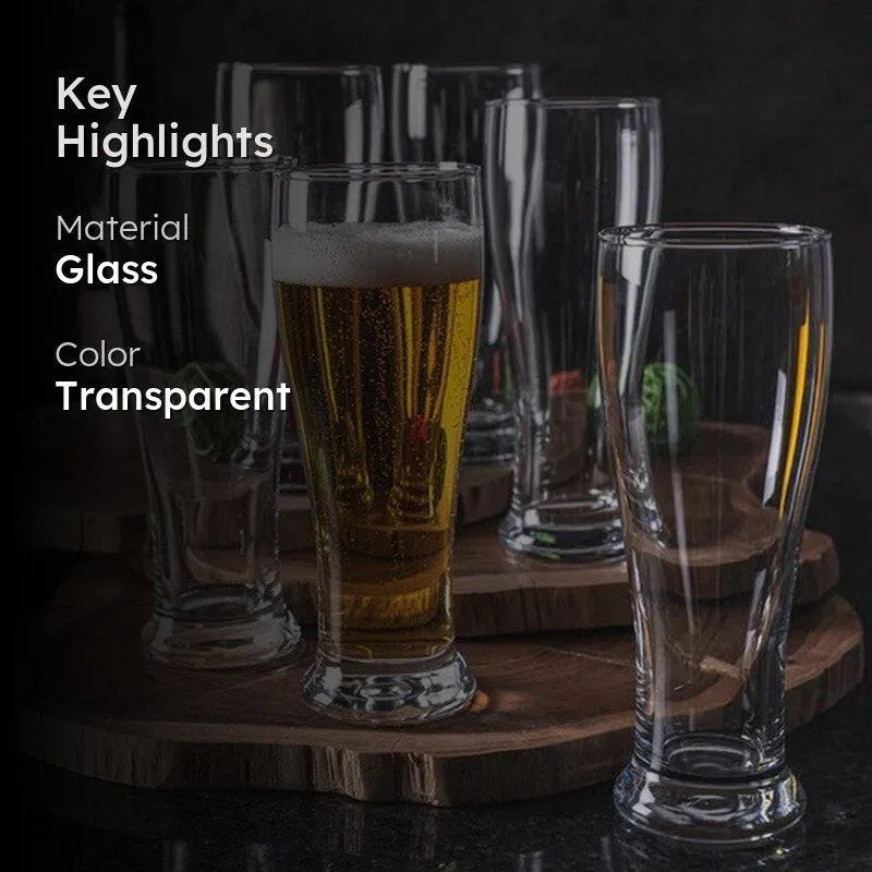 Zyric Beer Glass(580 mL) - Set Of Six media 2