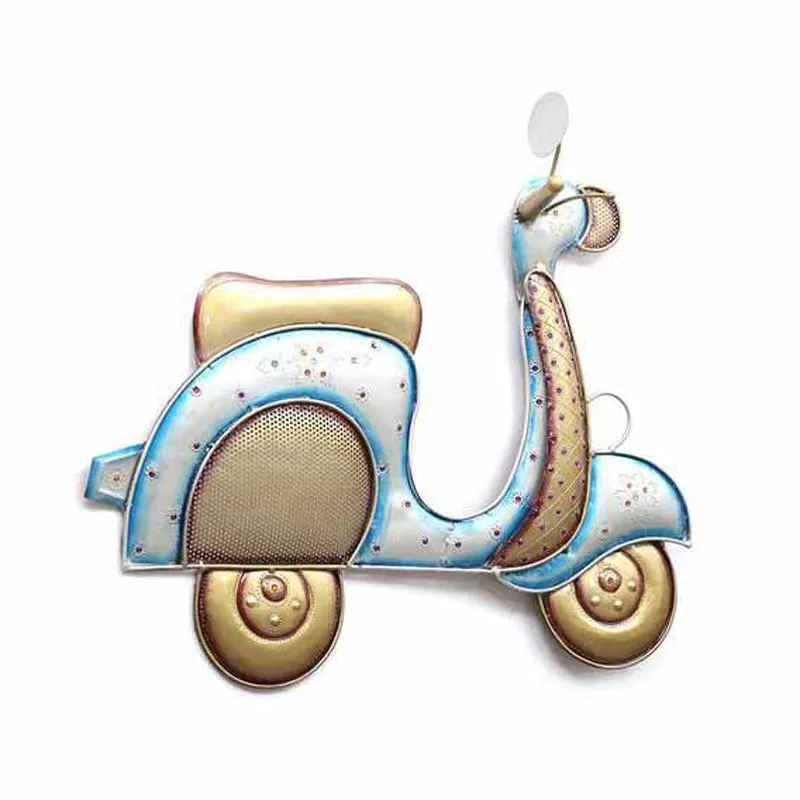 Vintage Scooter Iron Wall Accent media 4