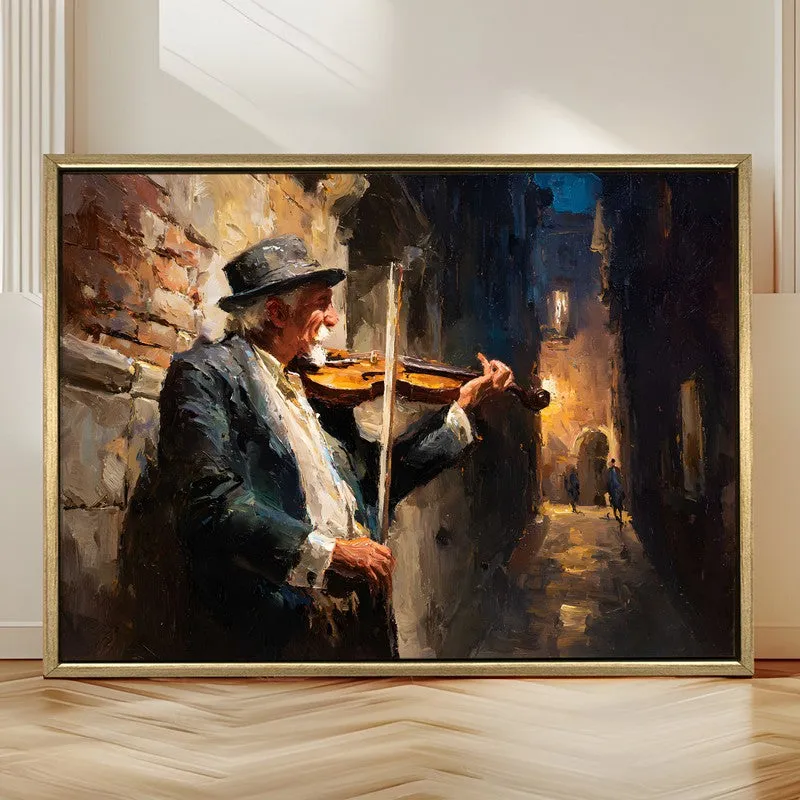 Vibrato Canvas Wall Painting With Frame media 4