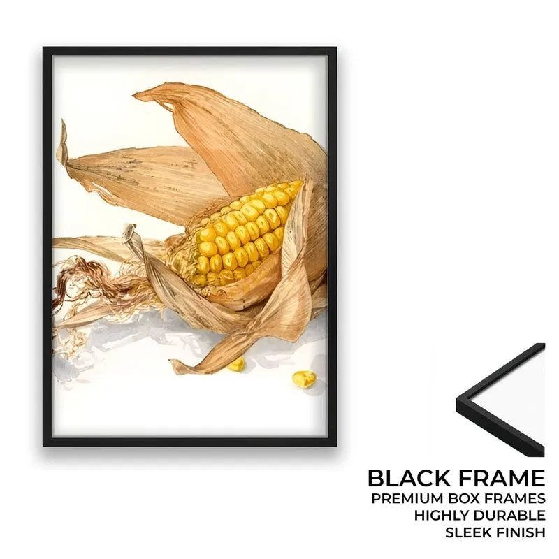 CornFarm Archival Canvas Wall Art - Black media 8