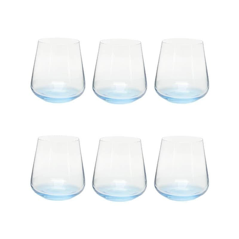 Jasper Transparent Crystal Whiskey Glass (400 mL Each) - Set Of Six media 7