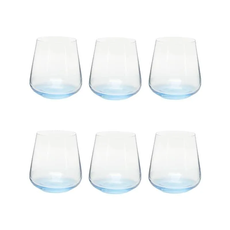 Jasper Transparent Crystal Whiskey Glass (400 mL Each) - Set Of Six media 7