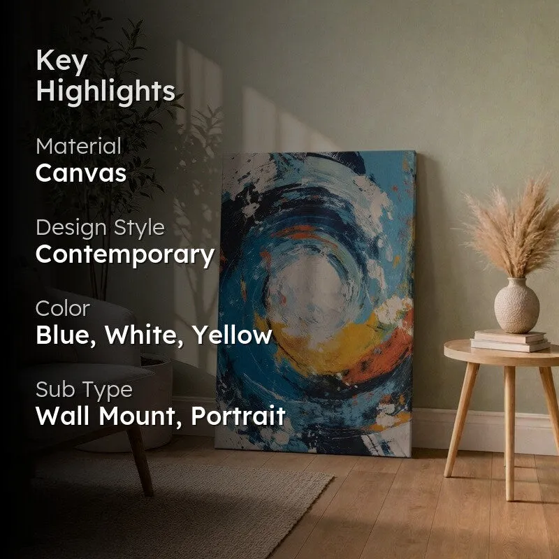 Vortiq Abstract Motion Canvas Wall Art media 2