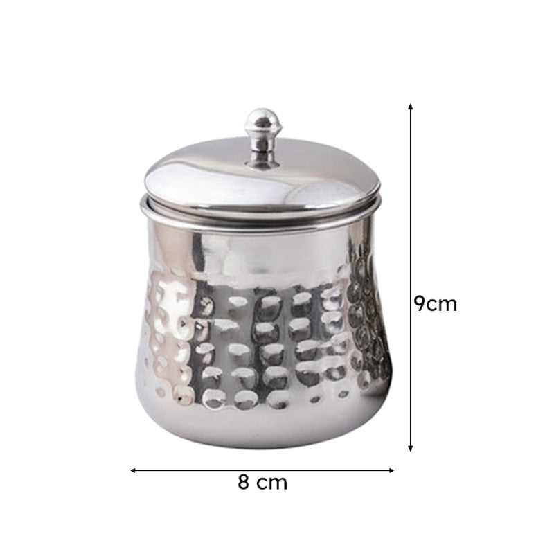 Vintage Charm Hammered Canister (450 mL Each) - Set Of Two media 6