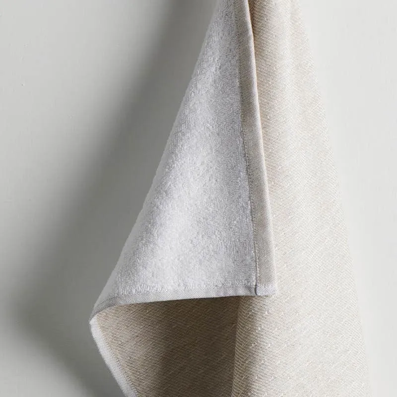 Bisho Bamboo Terry Hand Towel (Clay) - Set Of Two media 4
