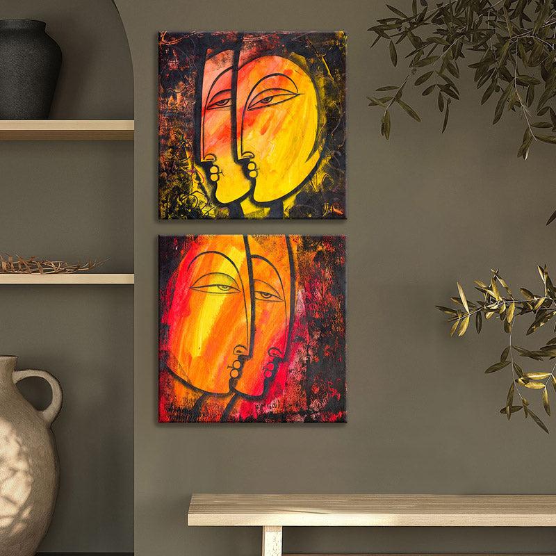 Krishna Sagara Wall Art - Set Of Two