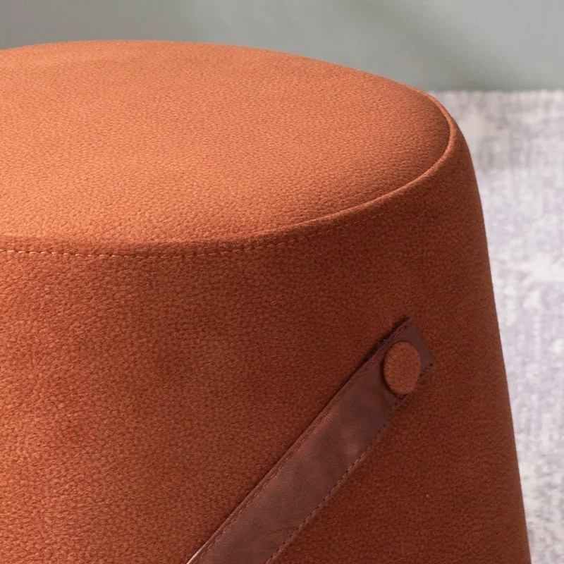 Warm Lounge Pouffe (Brown) - Set Of Two media 8