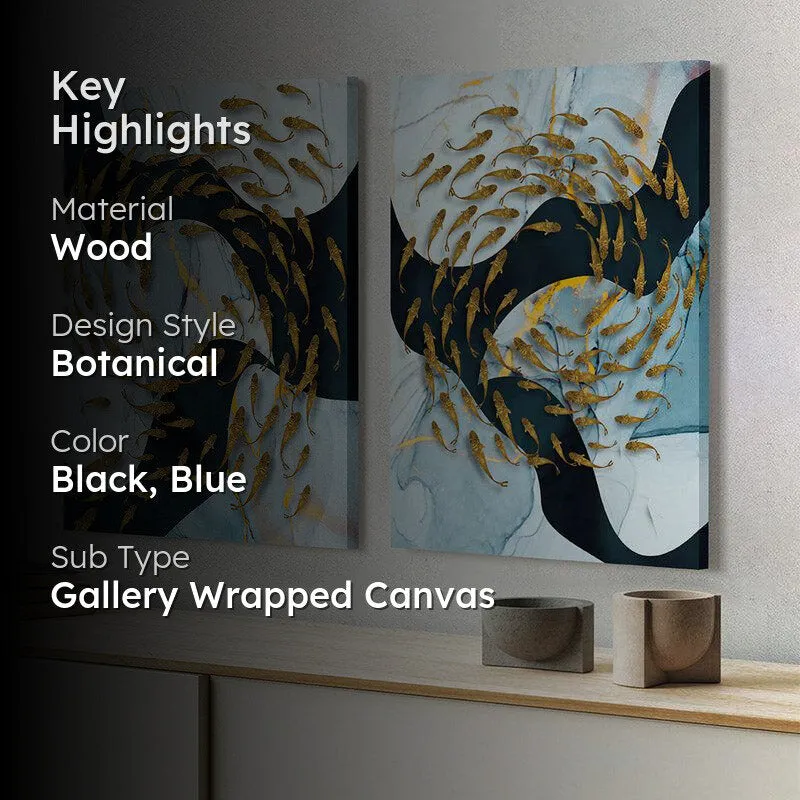 Pene Marina Abstract Wall Art - Set of Two media 2