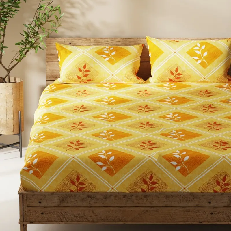 Ynorin Bedsheet (Yellow) - 115 GSM media 4