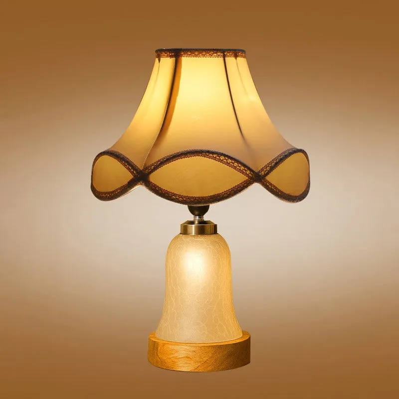 Zoravelle Arc Wooden Table Lamp - OffWhite media 7