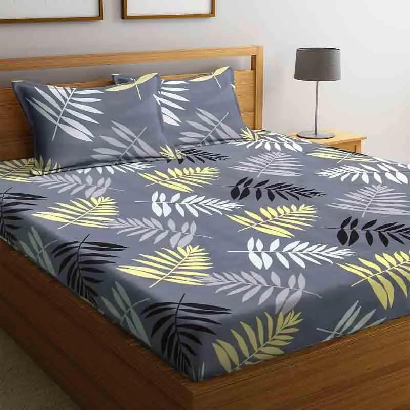 Leaflet Branch Bedsheet - 130 GSM media 4