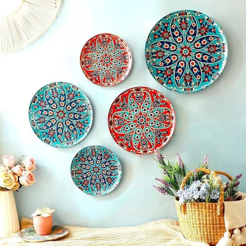 Turkish Dreams Wall Plate - Set Of Five media 6