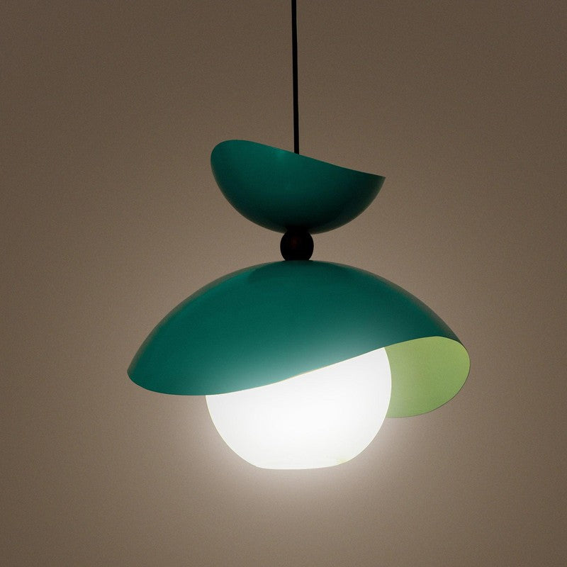 Aser Glow Steel Ceiling Lamp