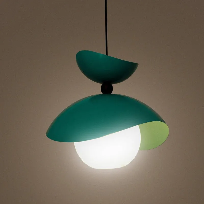 Aser Glow Steel Ceiling Lamp media 1